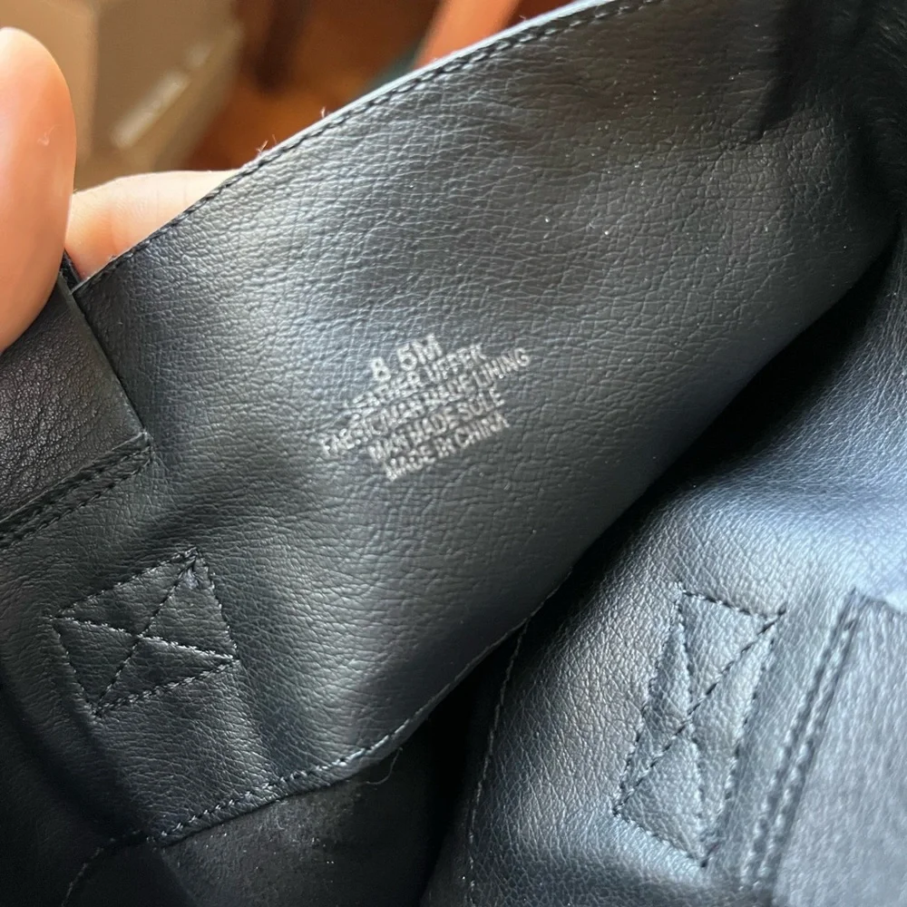 Gianni Bini Black Opulence Knee High Block Heel Boots - Picture 12 of 15